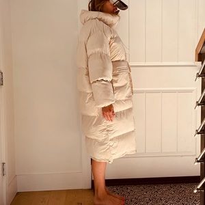 Women long puffer winter jacket - new with tags